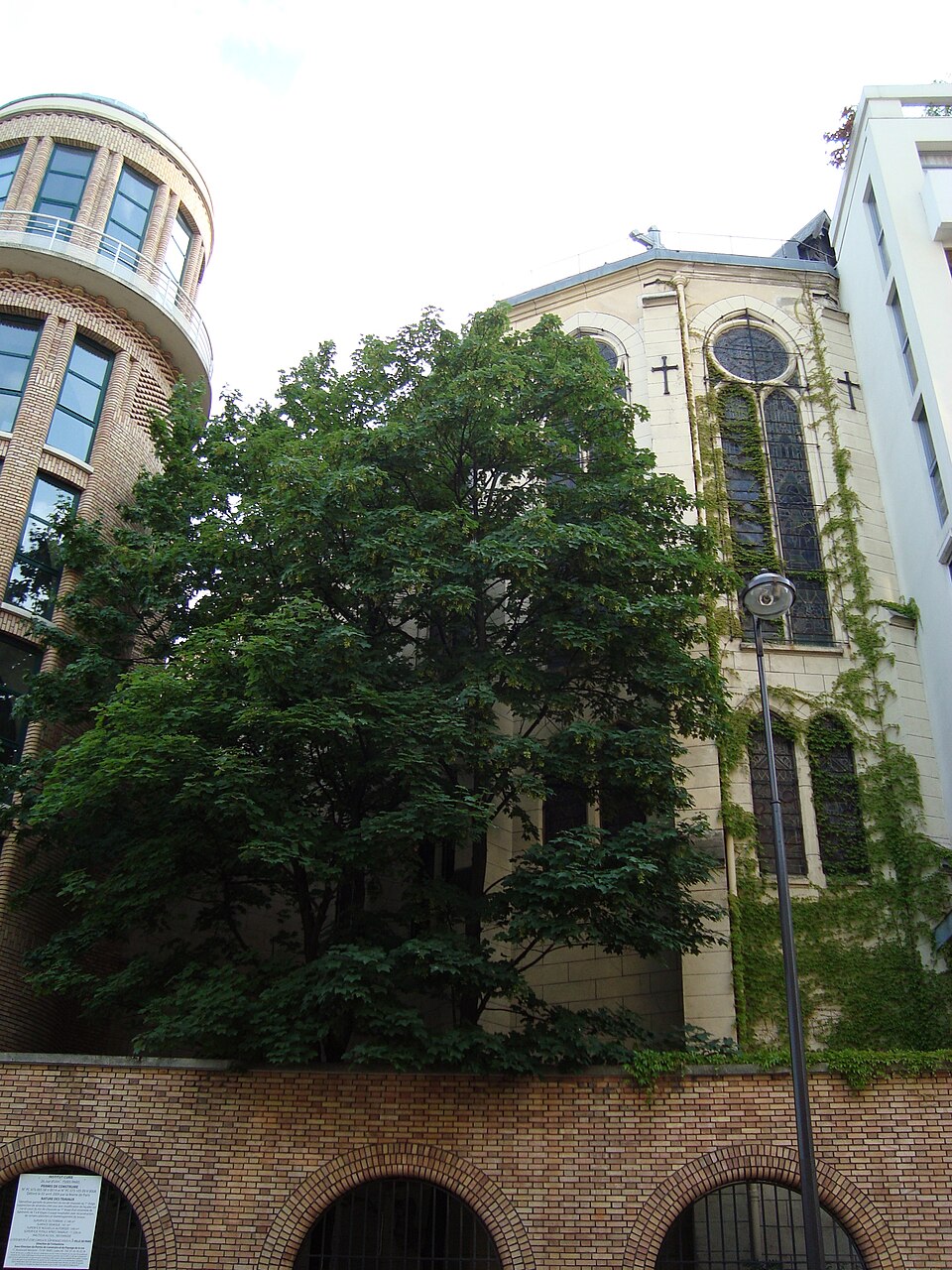 A photograph of Our Lady of Lebanon of Paris Cathedral