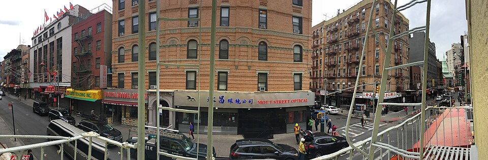 A photograph of Chinatown