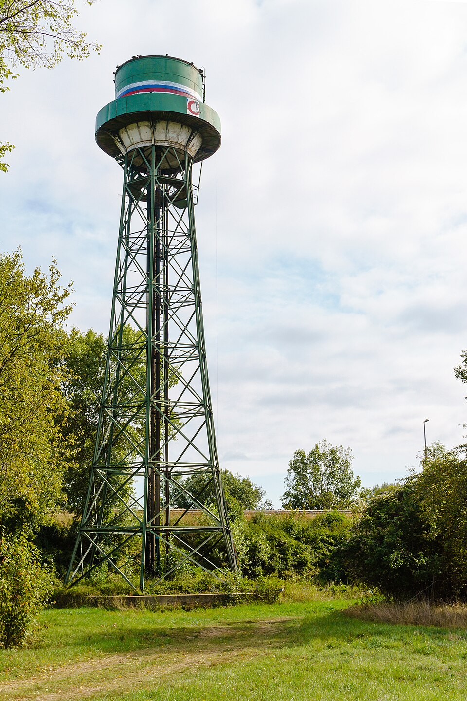 A photograph of Wasserturm Freudenau