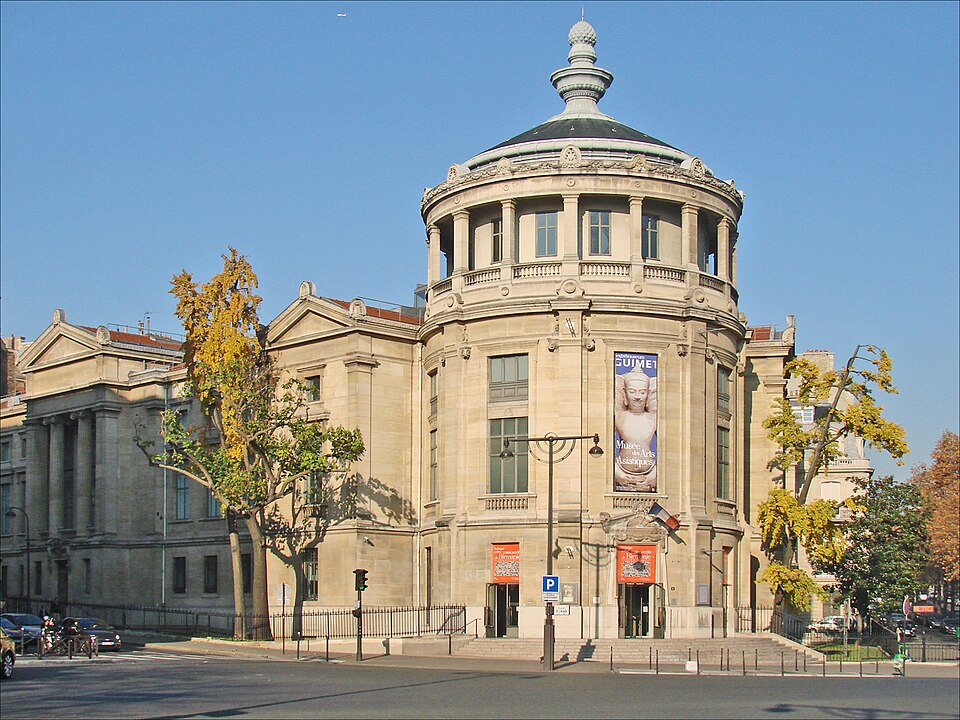 A photograph of Guimet Museum