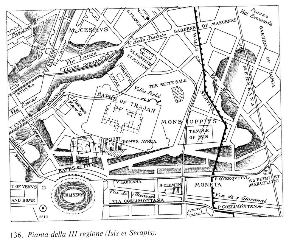 A photograph of Domus Aurea