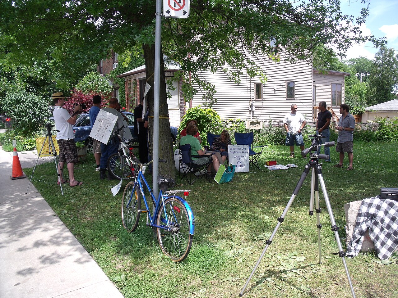 Una fotografia di Christie Pits Park