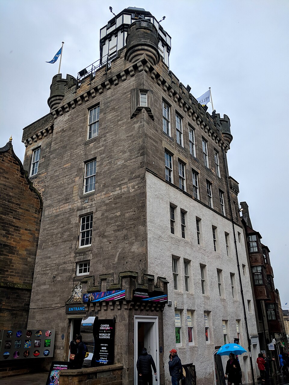 A photograph of Camera Obscura