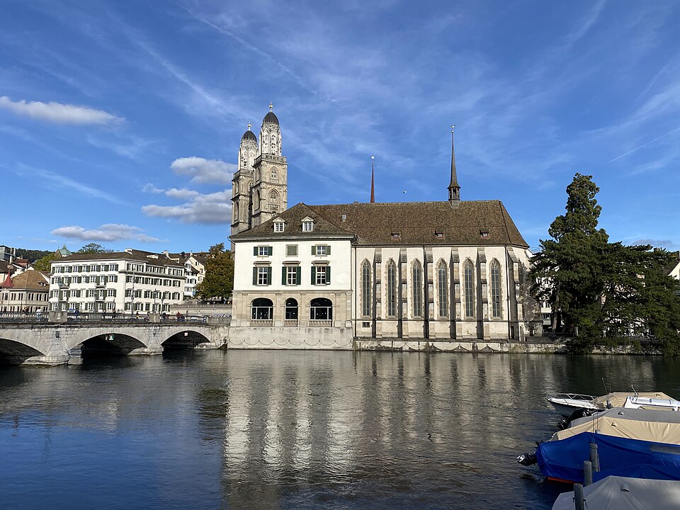 A photograph of Wasserkirche