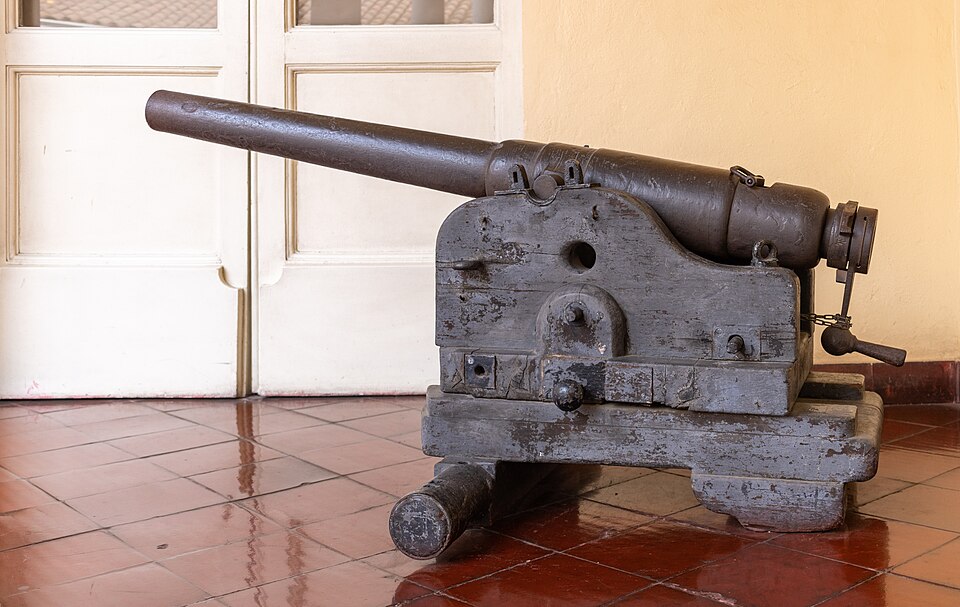 A photograph of Chilean National History Museum