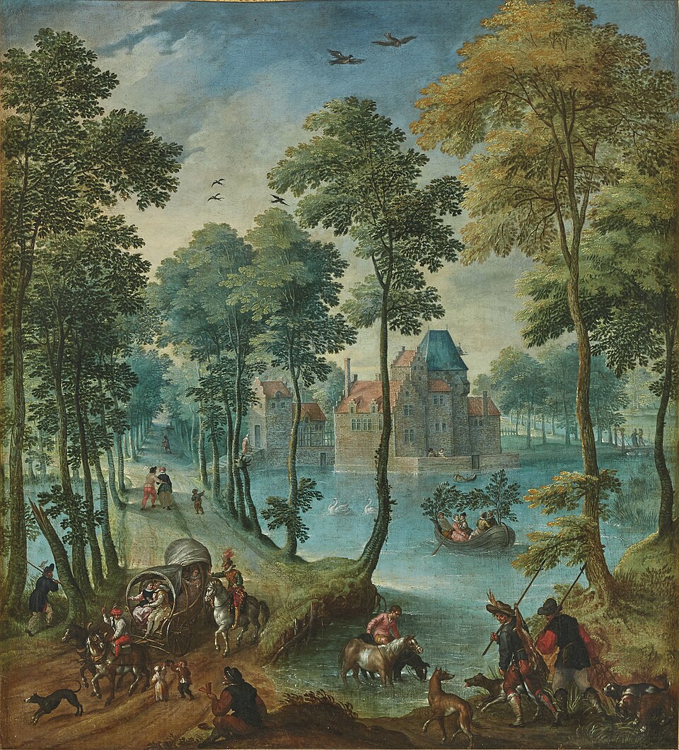 A photograph of Rivieren Castle