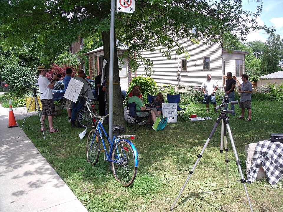 A photograph of Christie Pits