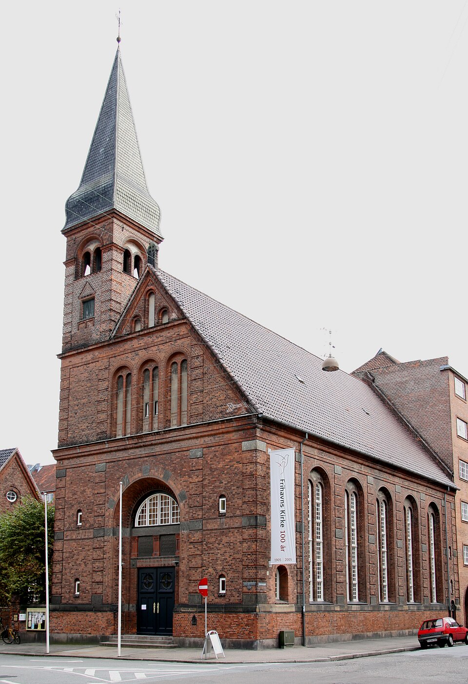 A photograph of Church of the Free Port