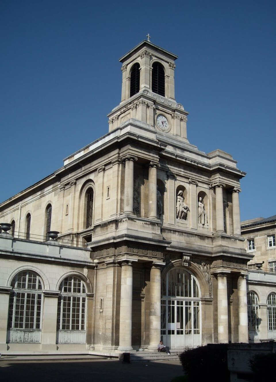 A photograph of Lariboisière hospital chapel