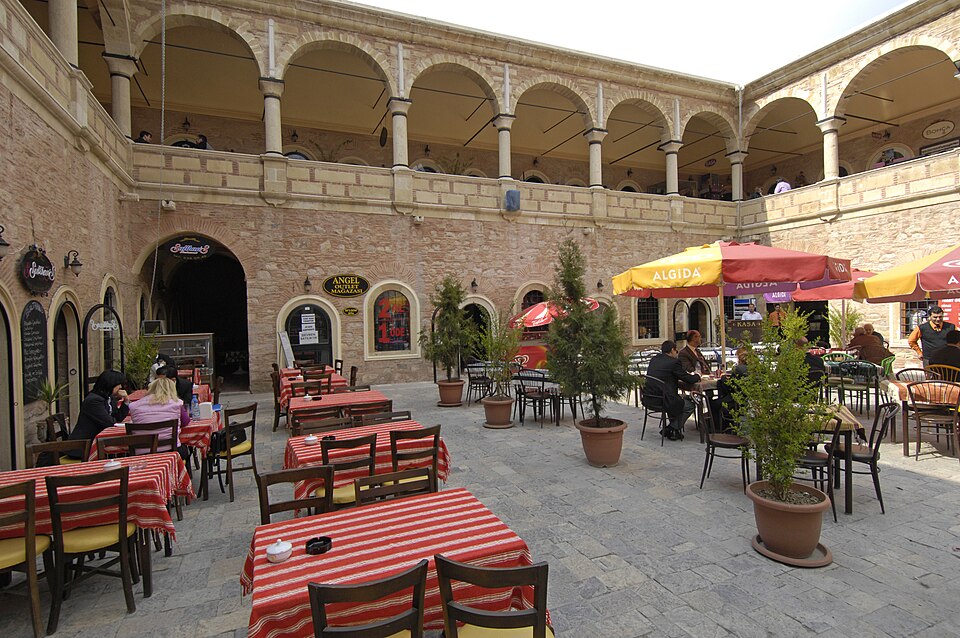 A photograph of Kurşunlu Hanı