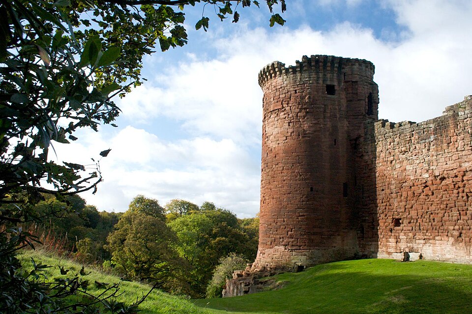 A photograph of Bothwell Castle