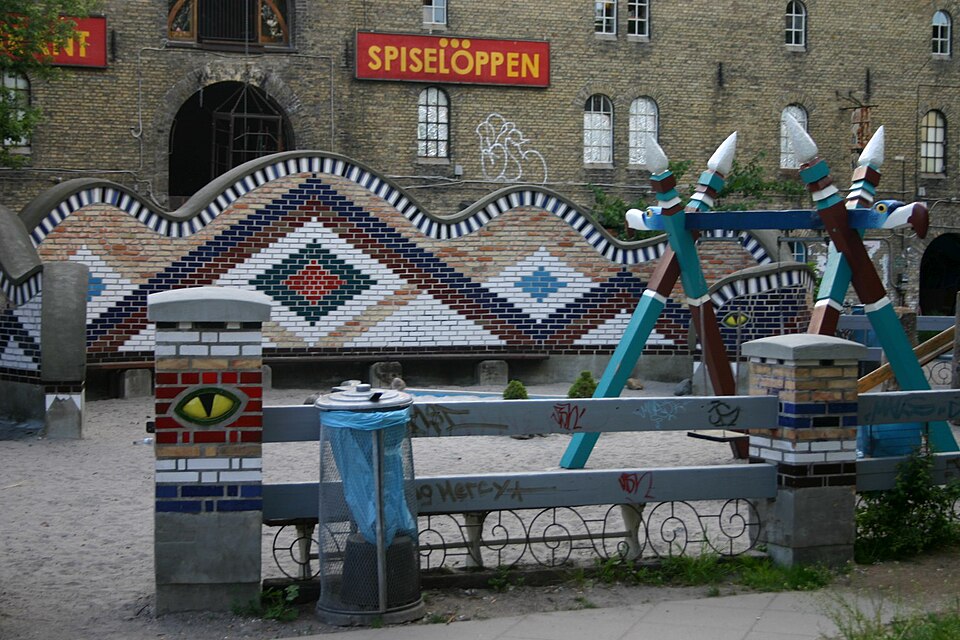 A photograph of Freetown Christiania