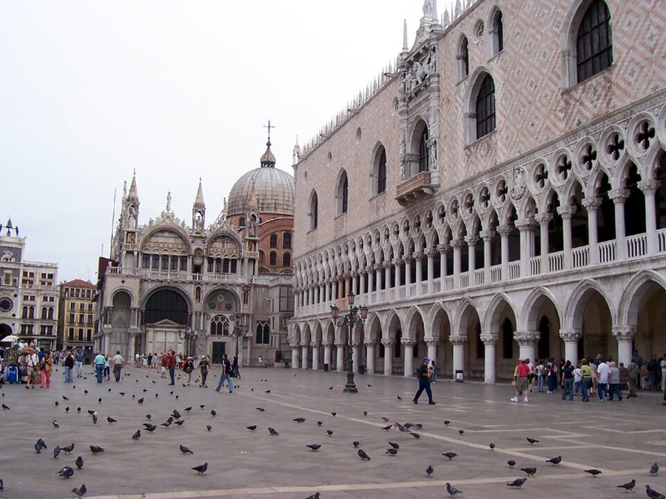 A photograph of Doge's Palace