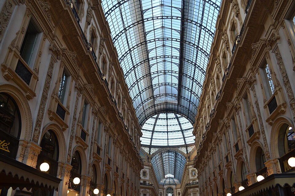 A photograph of Galleria Vittorio Emanuele II