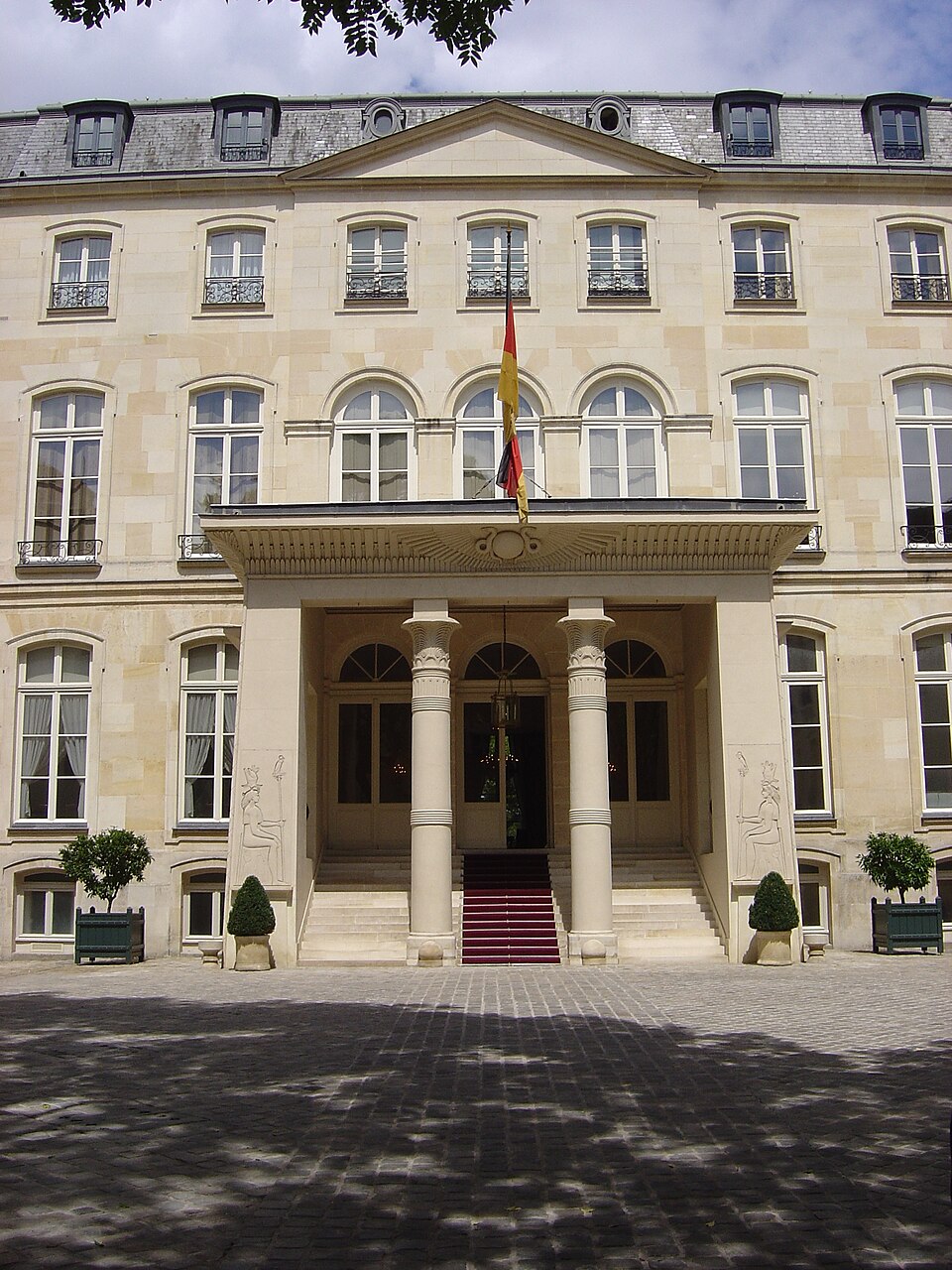 A photograph of Hôtel Beauharnais