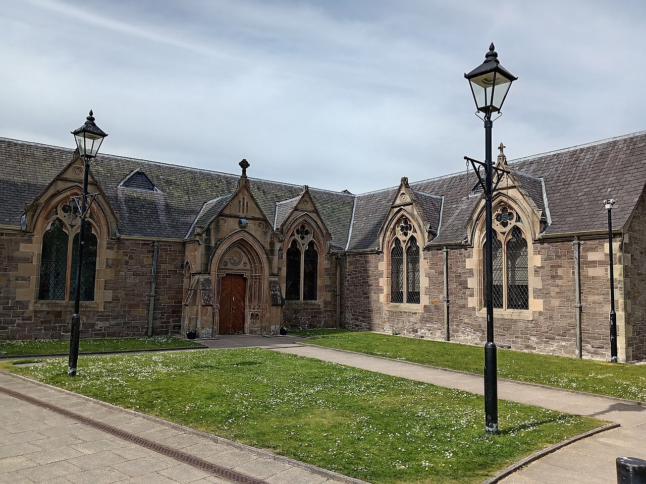 A photograph of St. Mary's Roman Catholic Church