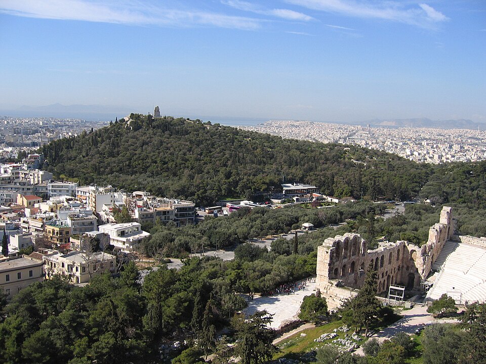 A photograph of Philopappou