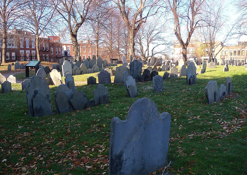 A photograph of Copps Hill