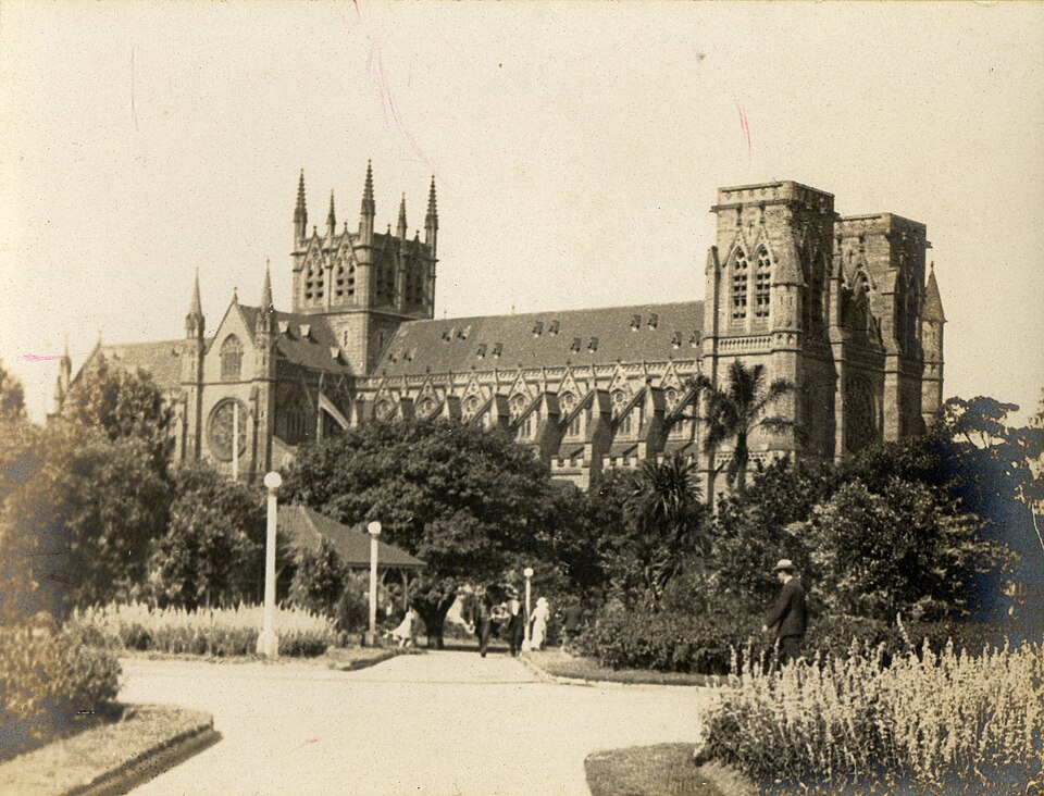 A photograph of St Mary’s Cathedral