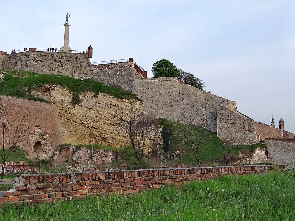 A photograph of Belgrade Fortress