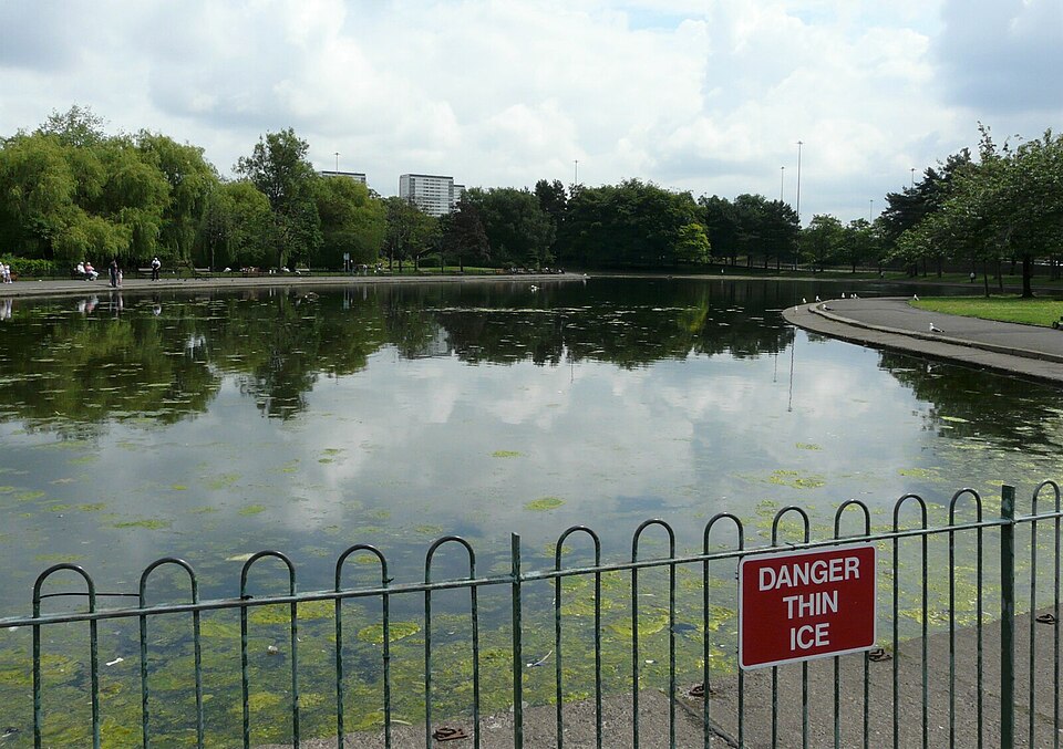 A photograph of Victoria Park