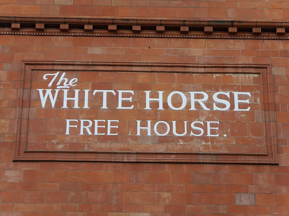 A photograph of The White Horse