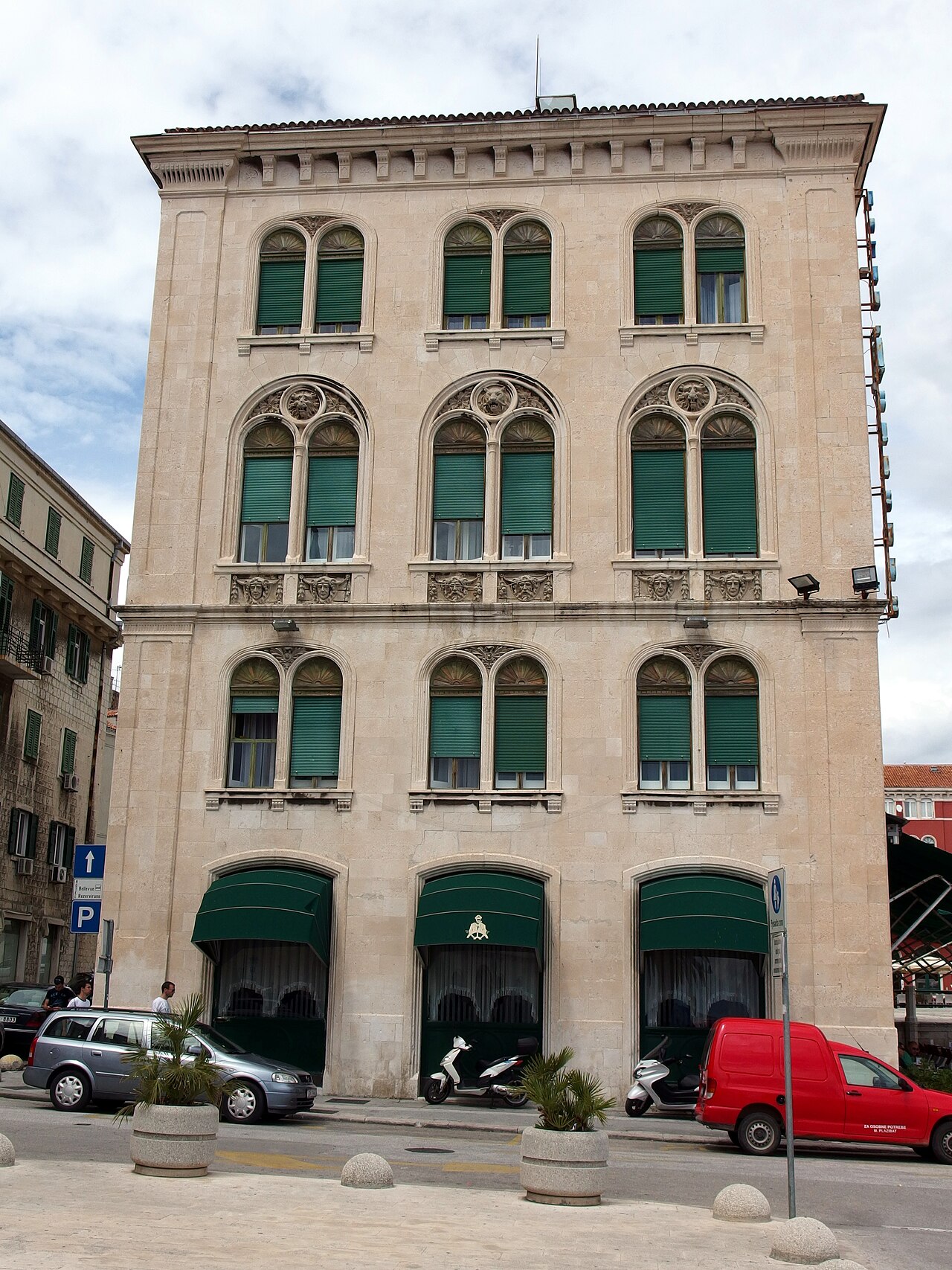 A photograph of Republic Square