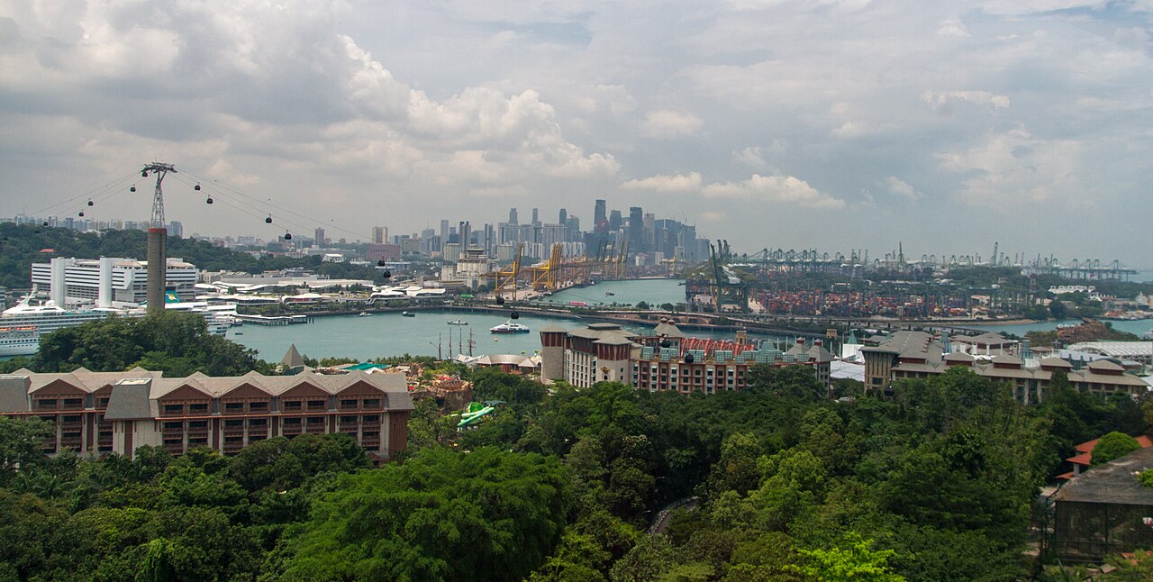 Uma fotografia de Sentosa