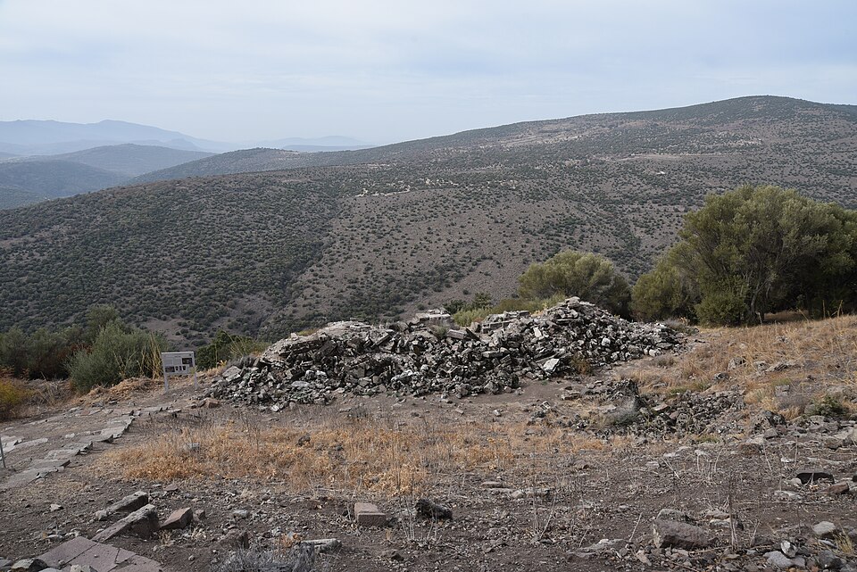 A photograph of Aigai