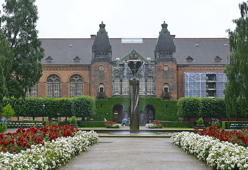 A photograph of Royal Library Garden