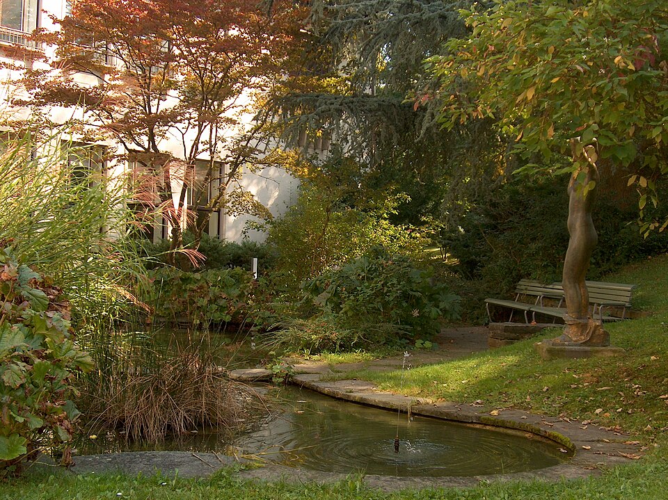 A photograph of Gustav-Ammann-Park