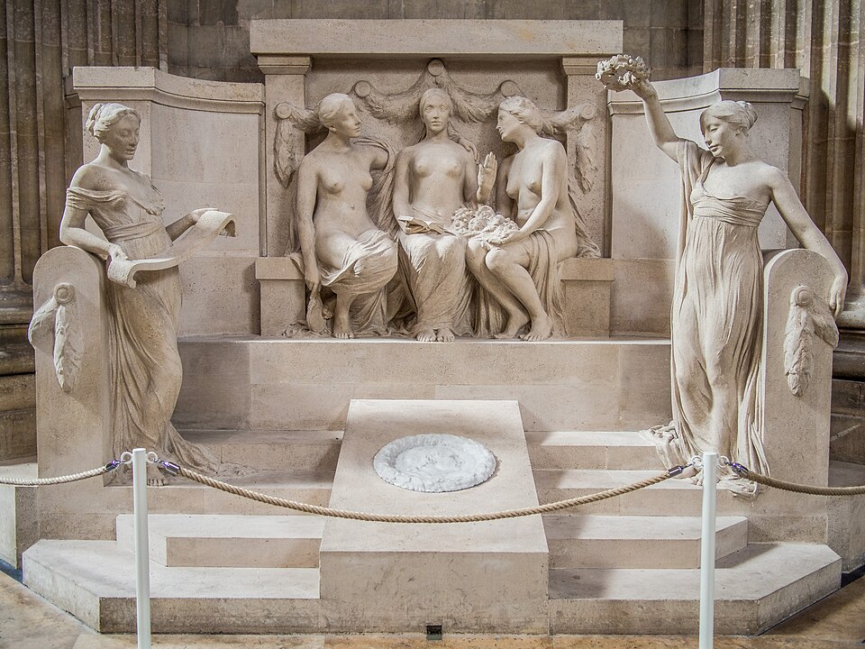 A photograph of Monument à Jean-Jacques Rousseau