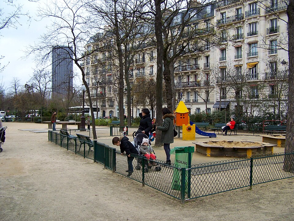 A photograph of square Georges-Lamarque
