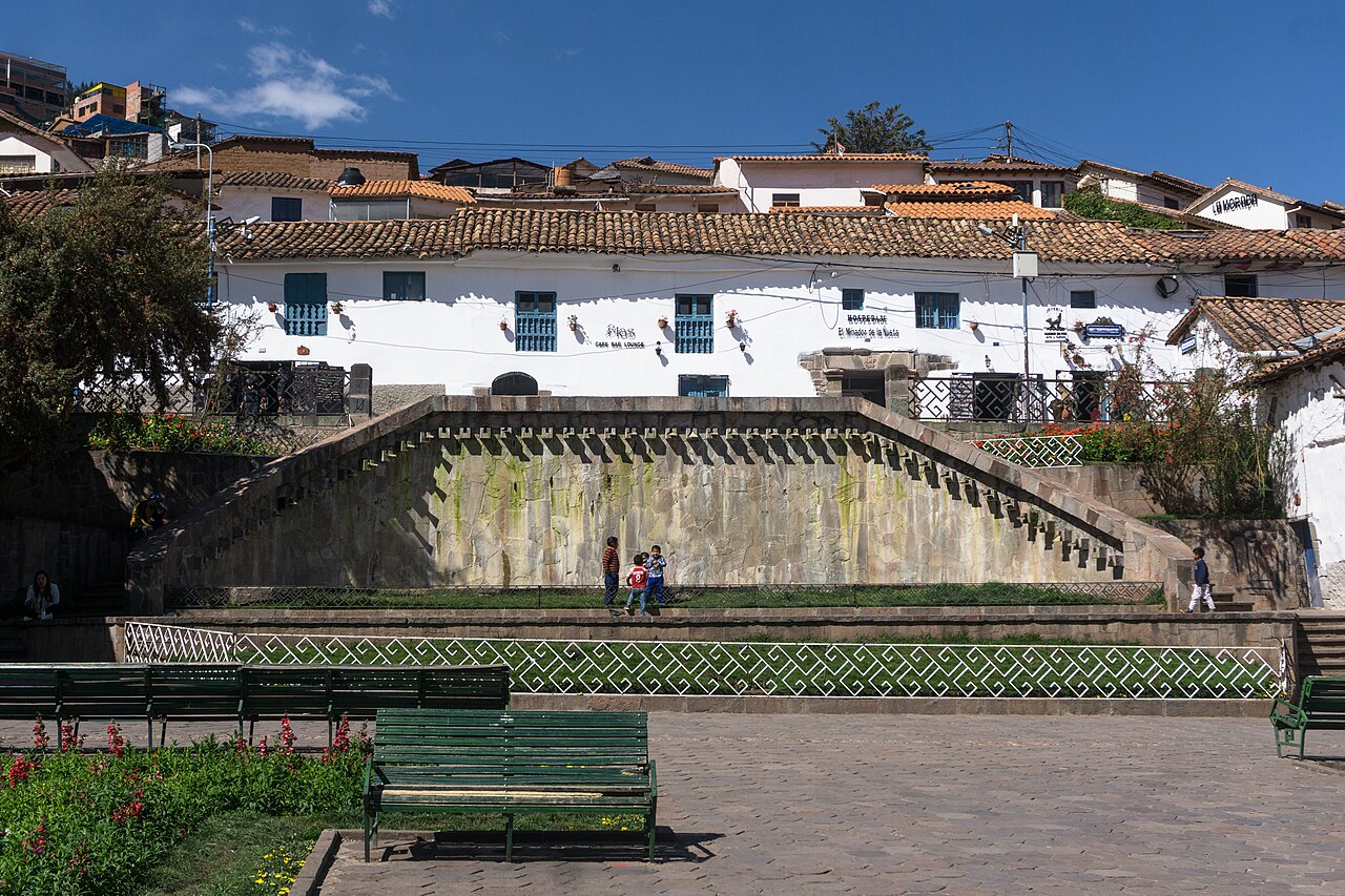 A photograph of Plaza San Blas