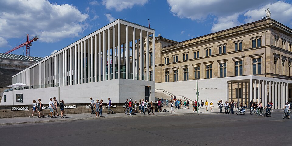 A photograph of James Simon Gallery