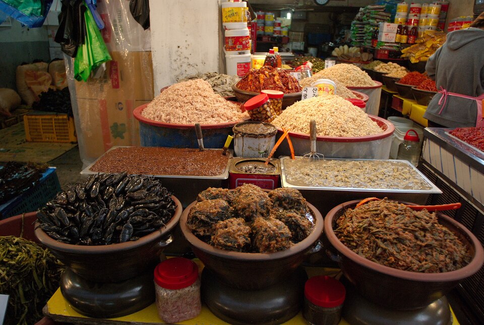 A photograph of Gyeongdong Market