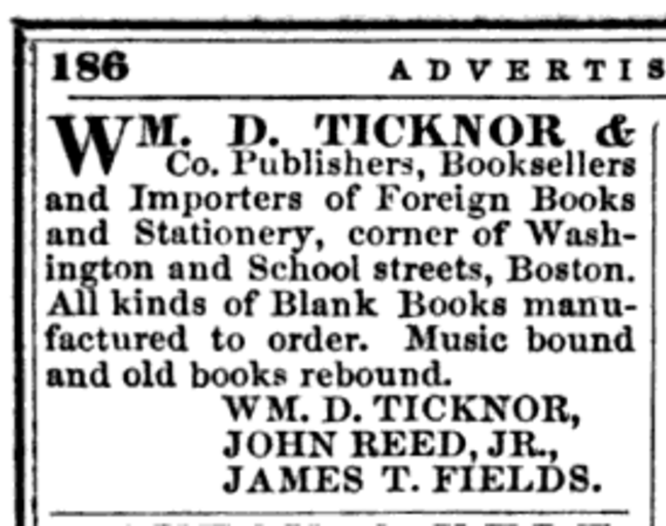 A photograph of Old Corner Bookstore