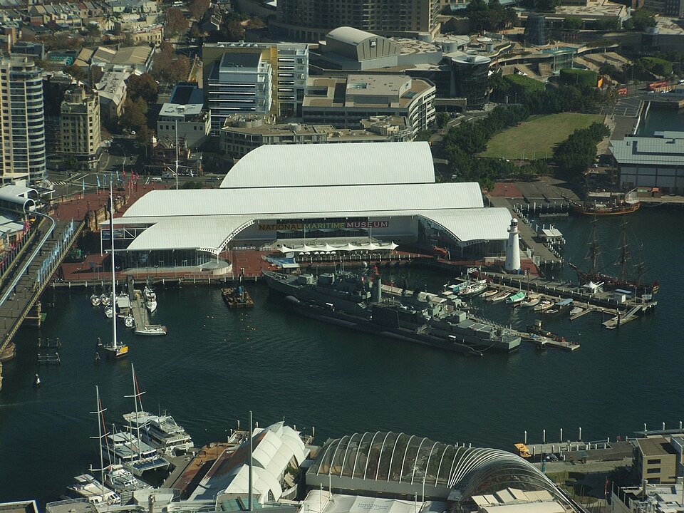 A photograph of Australian National Maritime Museum