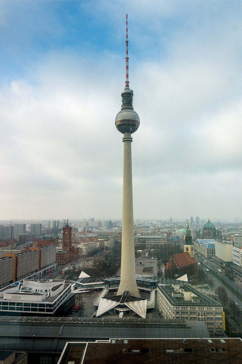 A photograph of Fernsehturm Berlin
