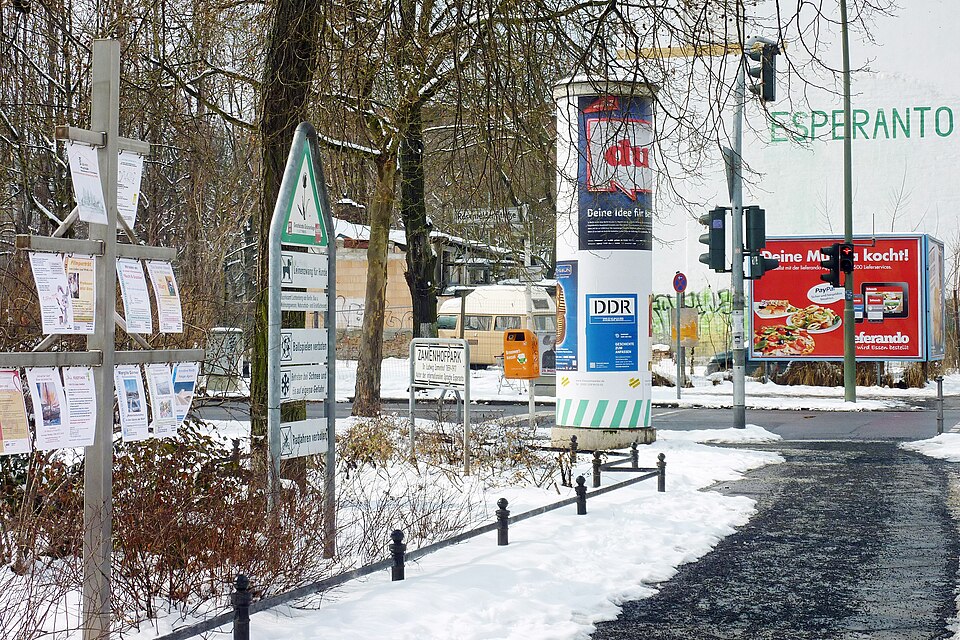 A photograph of Zamenhofpark