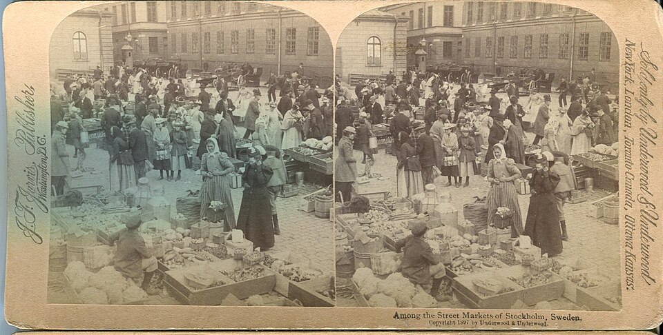 A photograph of Gamla stan