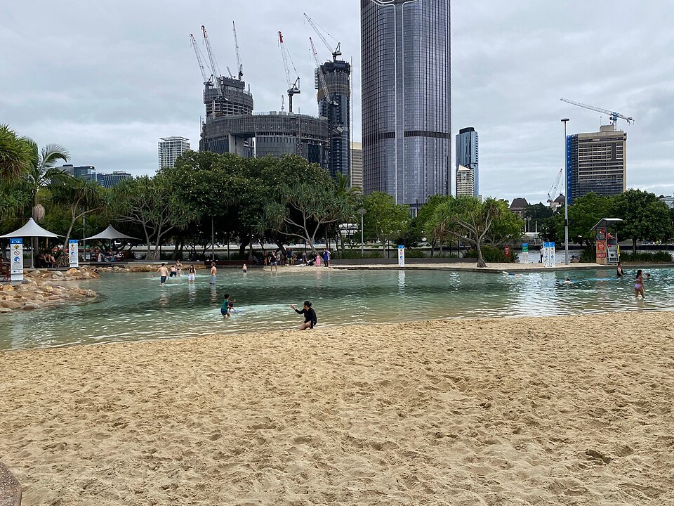 A photograph of Streets Beach