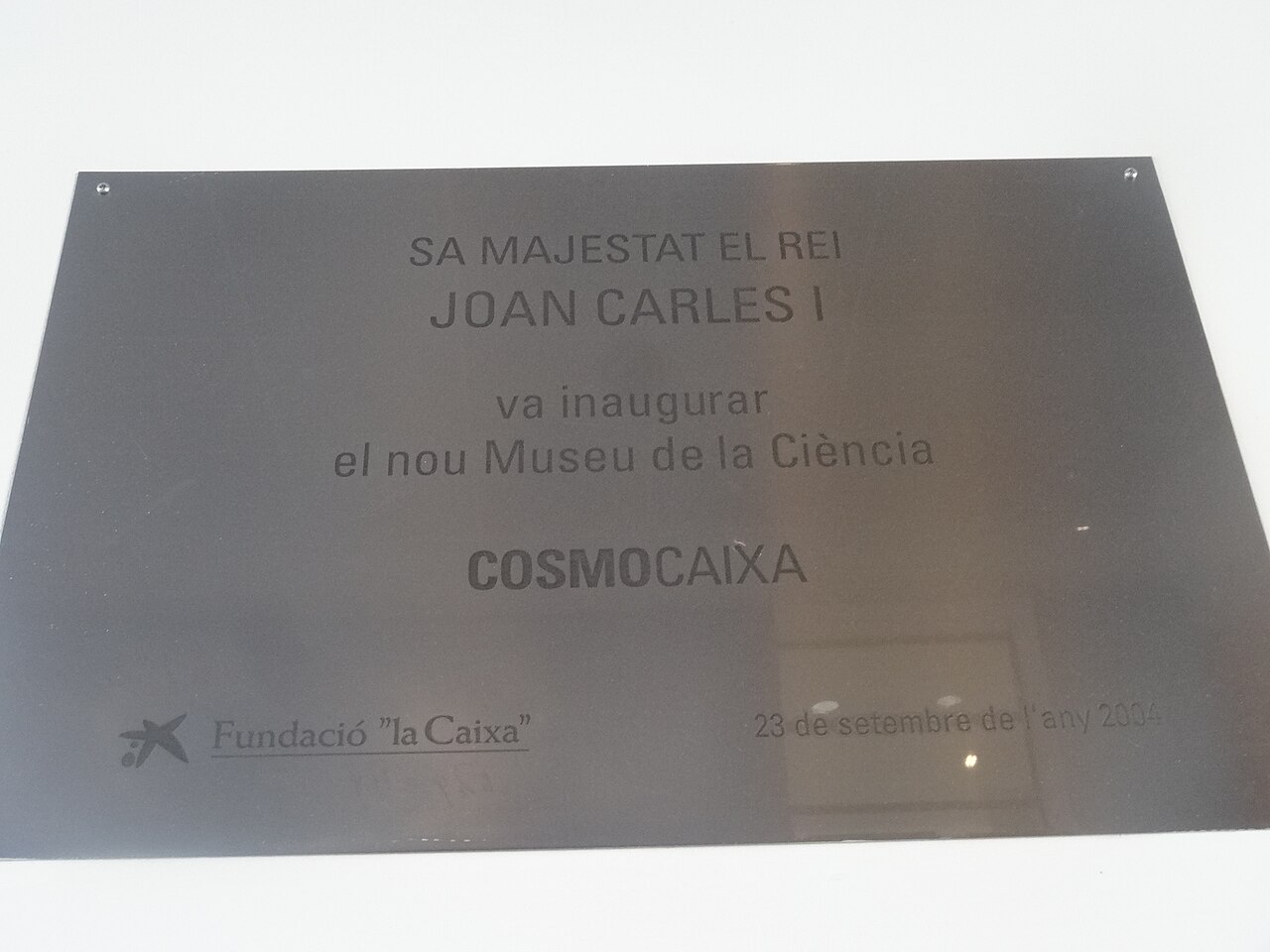 Ein Foto von CosmoCaixa Barcelona