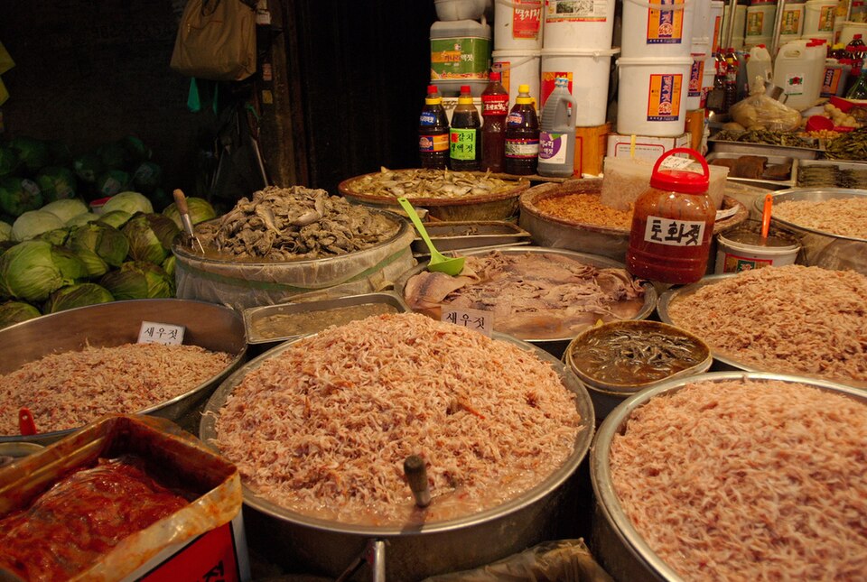 A photograph of Gyeongdong Market