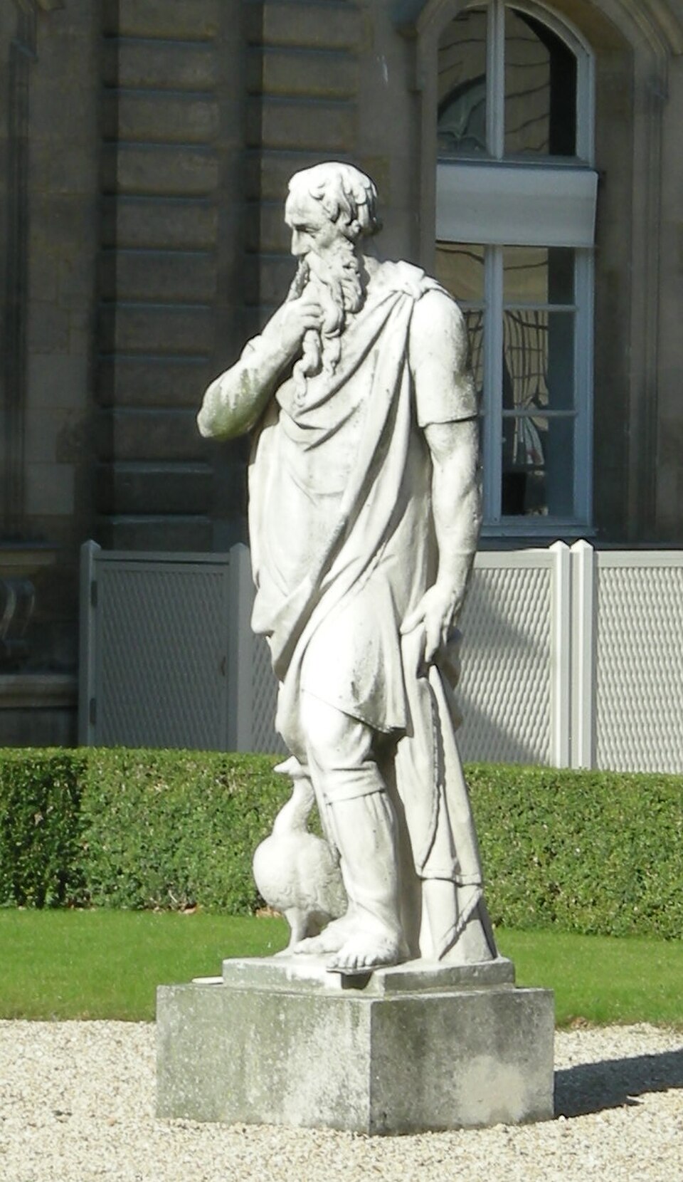 A photograph of Le Silence
