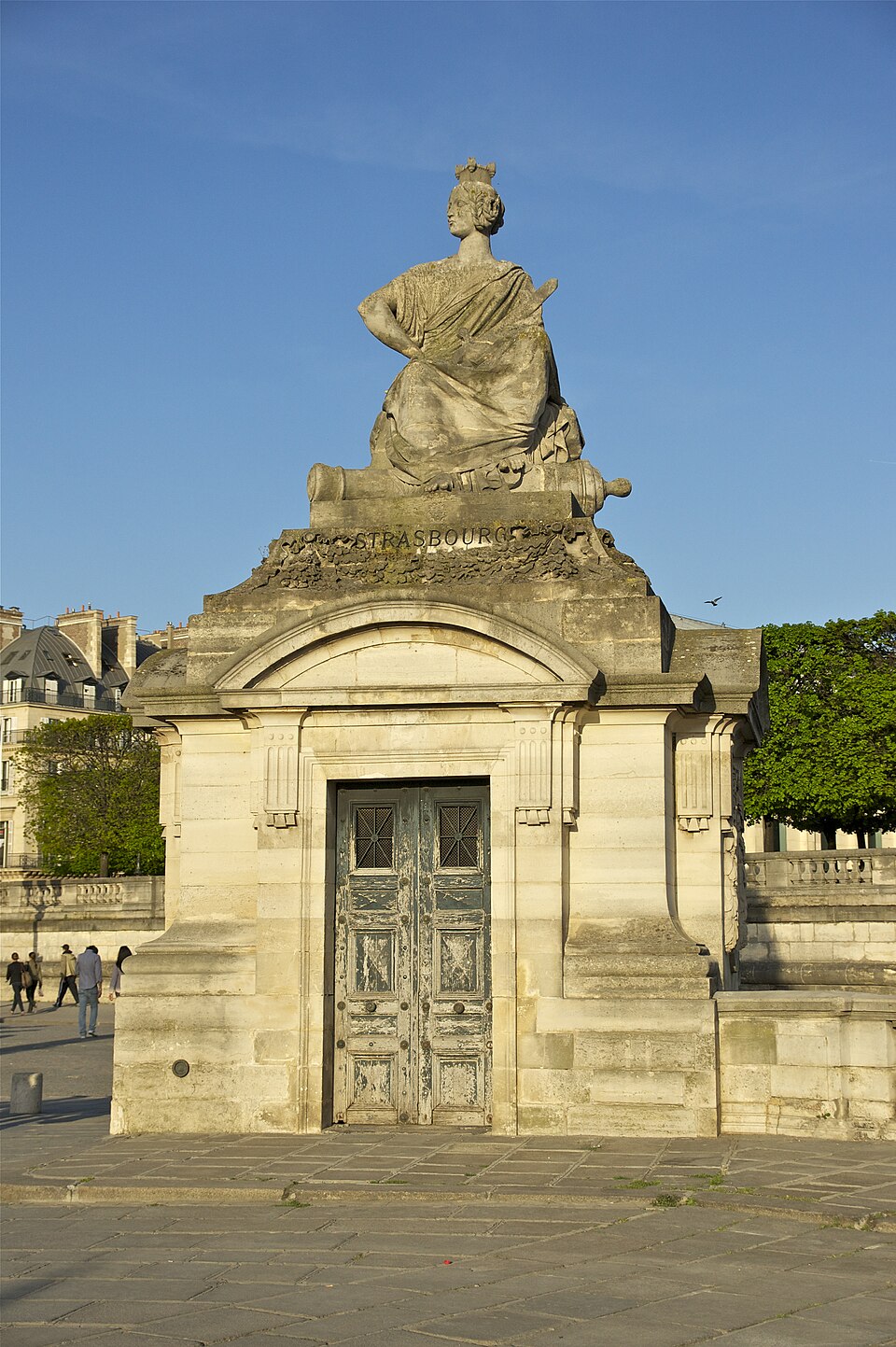 A photograph of Strasbourg