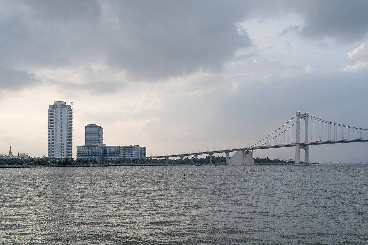 A photograph of Thuan Phuoc Bridge
