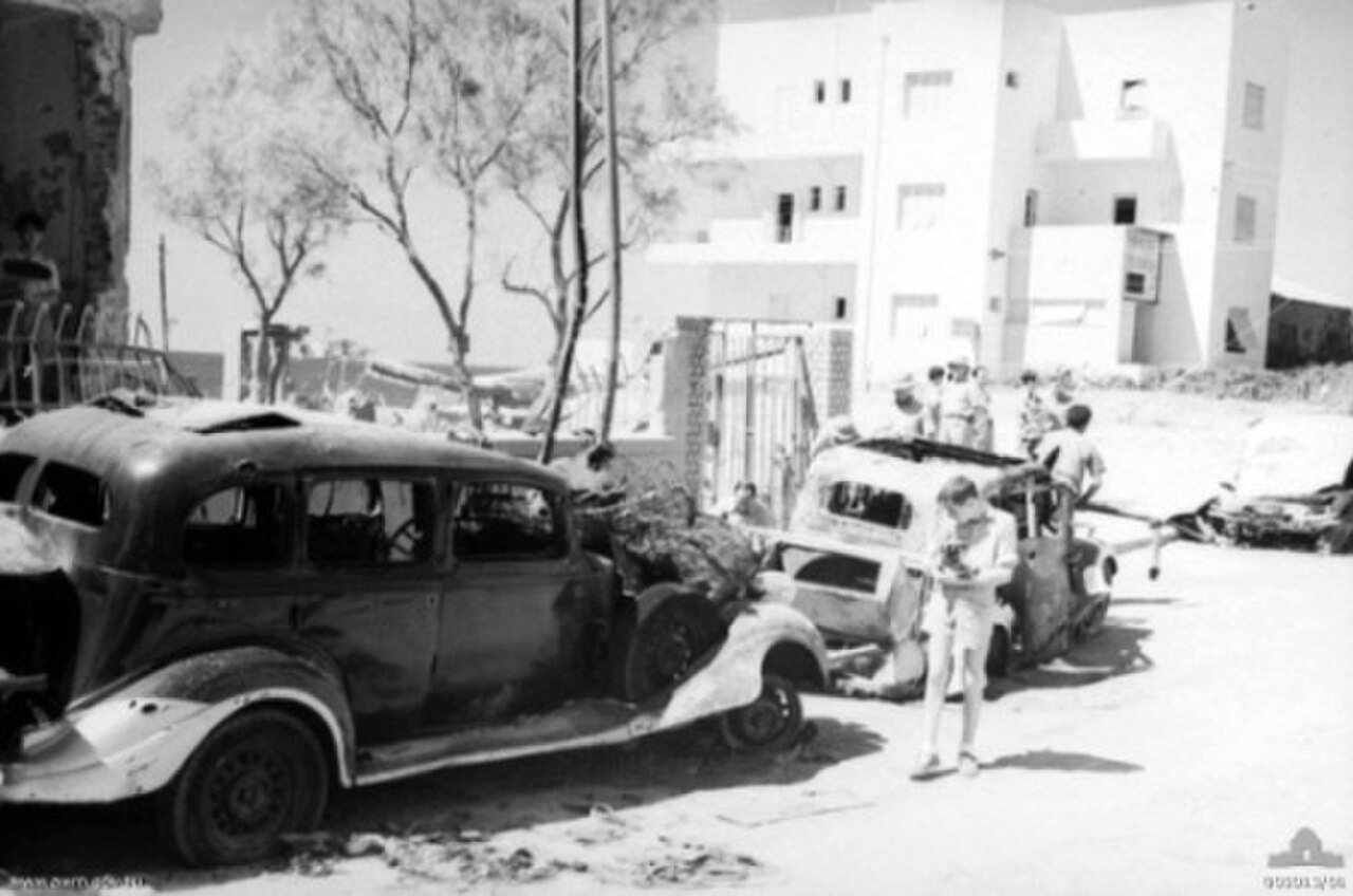 Italian bombing of Mandatory Palestine in World War II