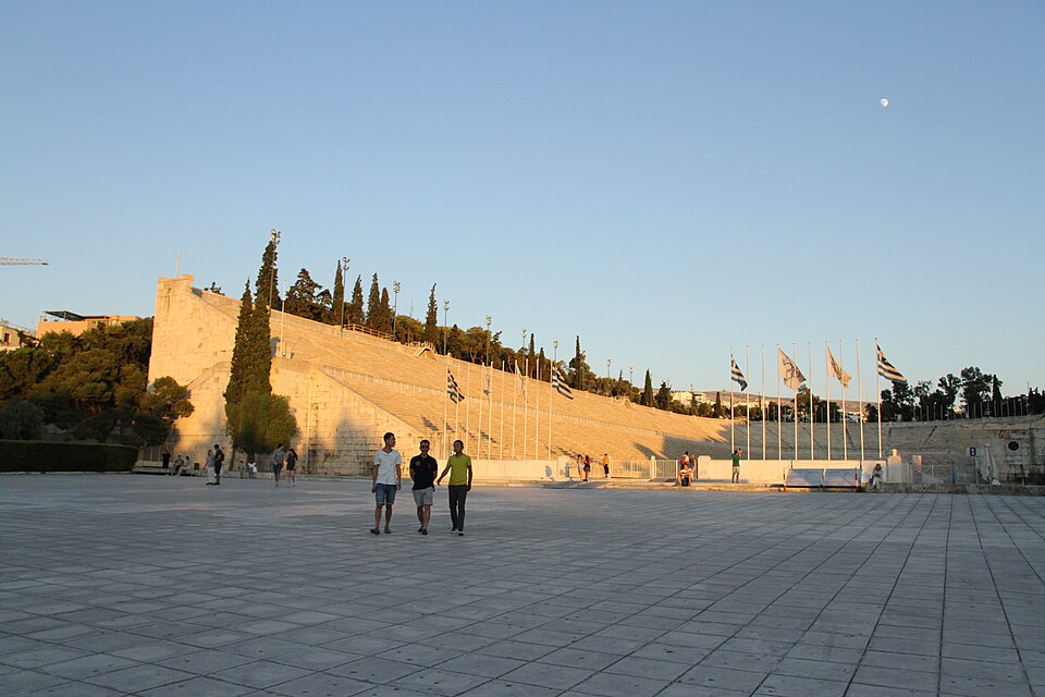 A photograph of Panathenaic Stadium