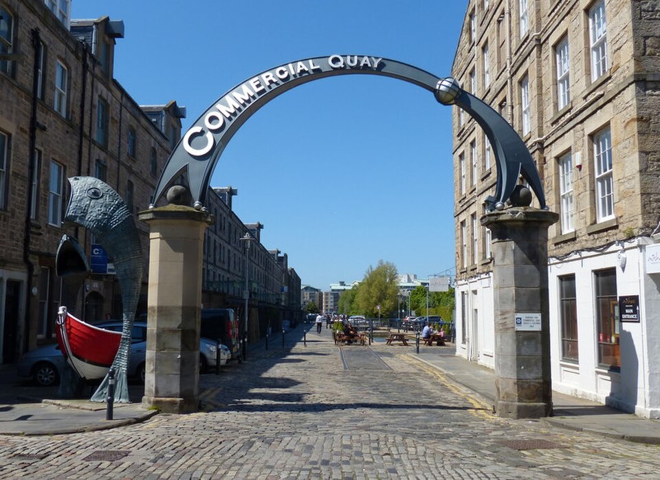 A photograph of Leith Market